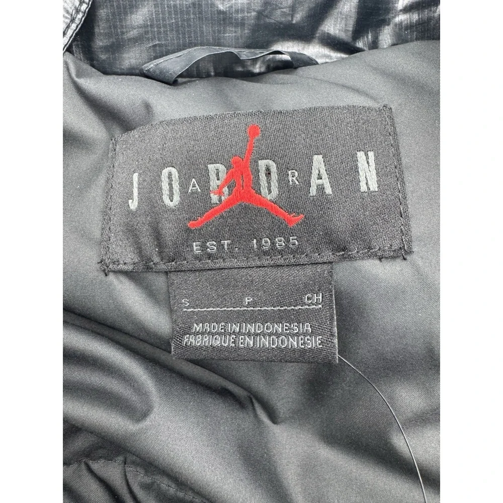 Jordan Flight Men's Down Puffer Jacket Therma-Fit Insulated Black FV7271-010 Sm